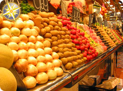 Spanish fruits and vegetables